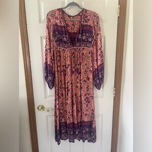 SPELL Folktown Boho Dress